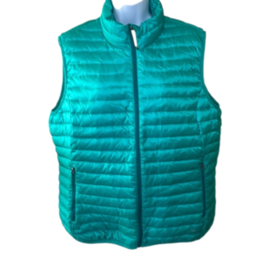 EDDIE Bauer Travex EB 700 Down Nylon Vest Size XL